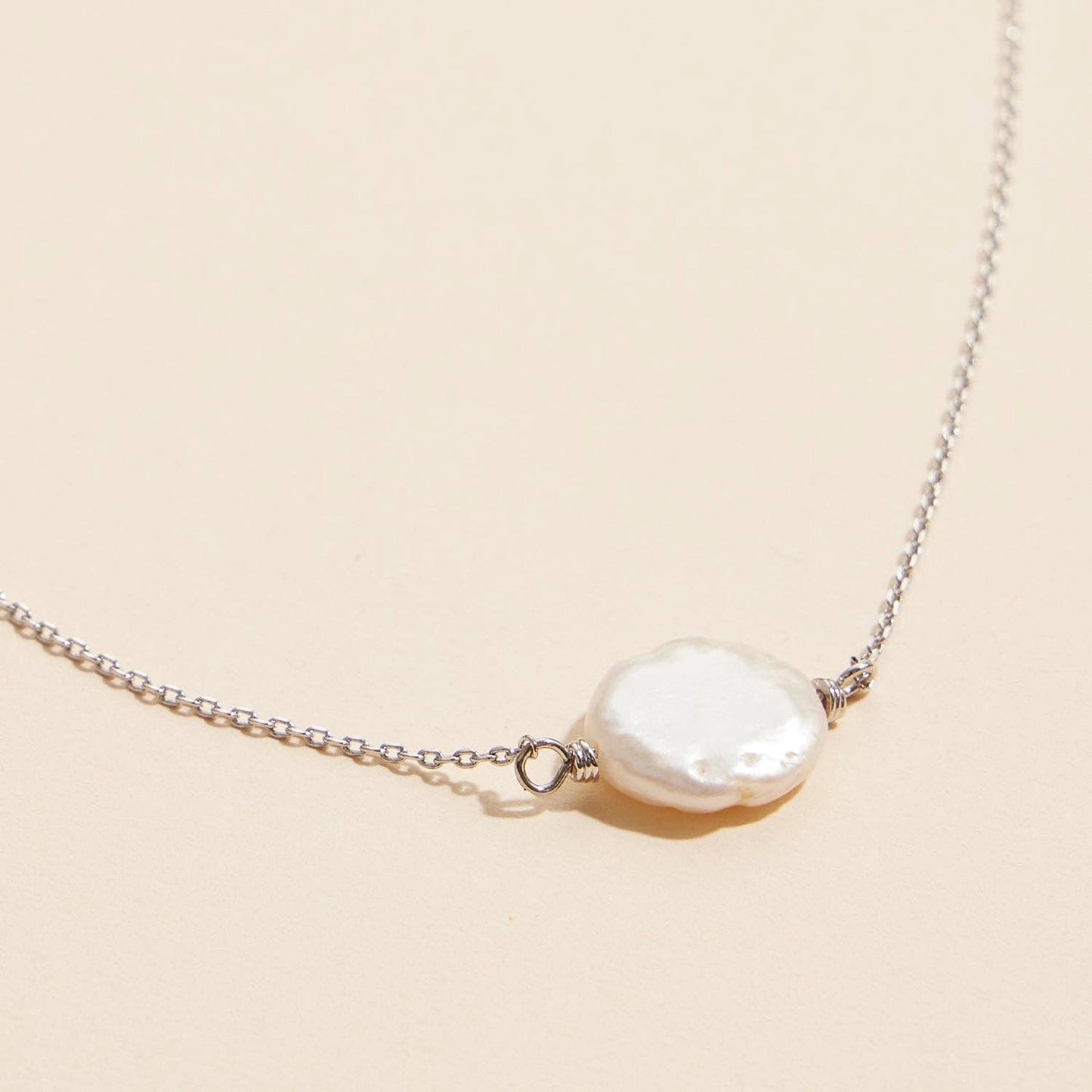 Coin Pearl Pendant image 1