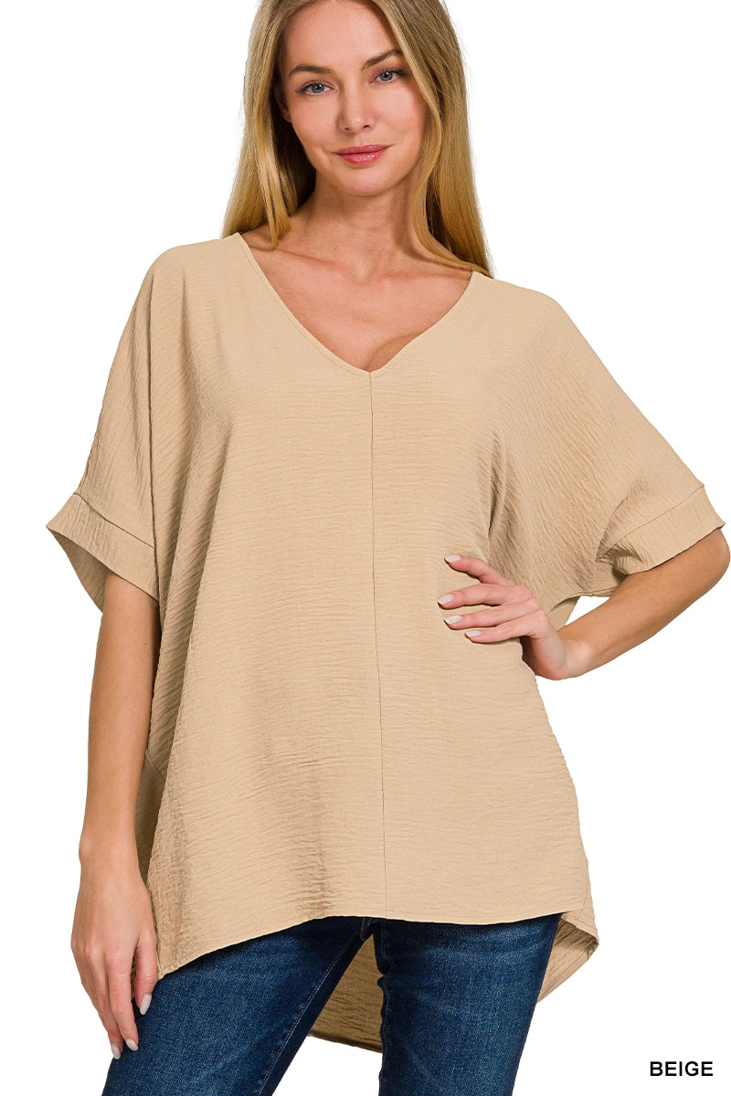 Airflow Dolman Short Sleeve Top