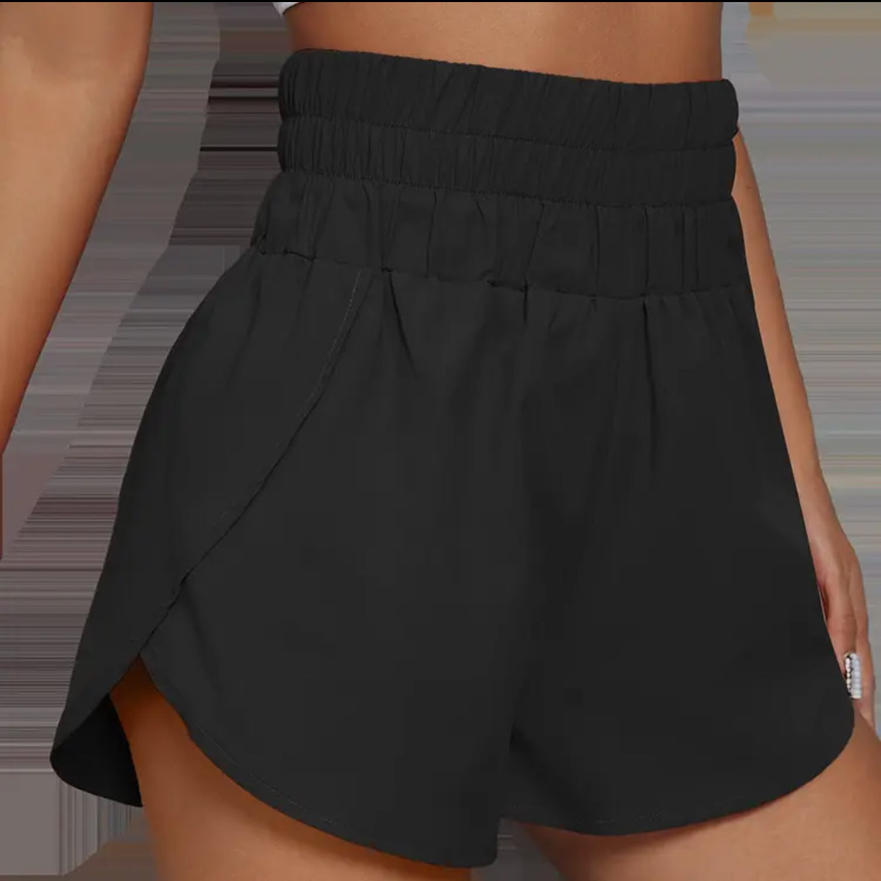 Athletic Workout High Rise Sport Shorts